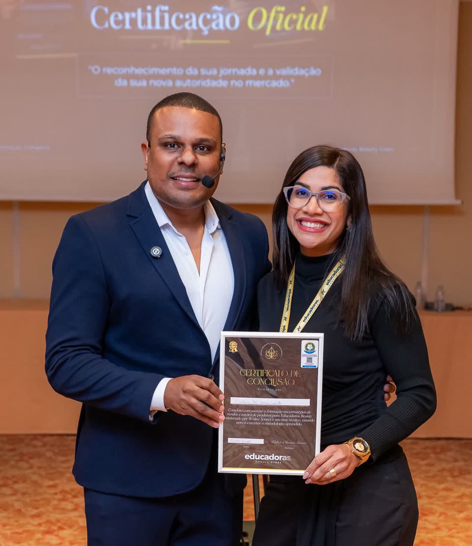 Sulamita Nascimento a receber certificação oficial